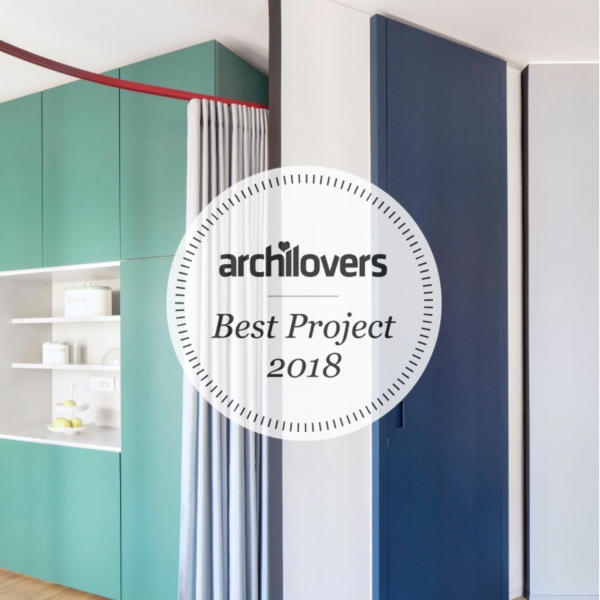 Sheet Apartment wins Archilovers BEST PROJECT 2018 award