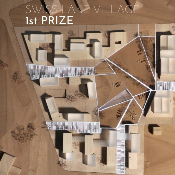 1° PRIZE for Swiss Lake Lugano project Competition
